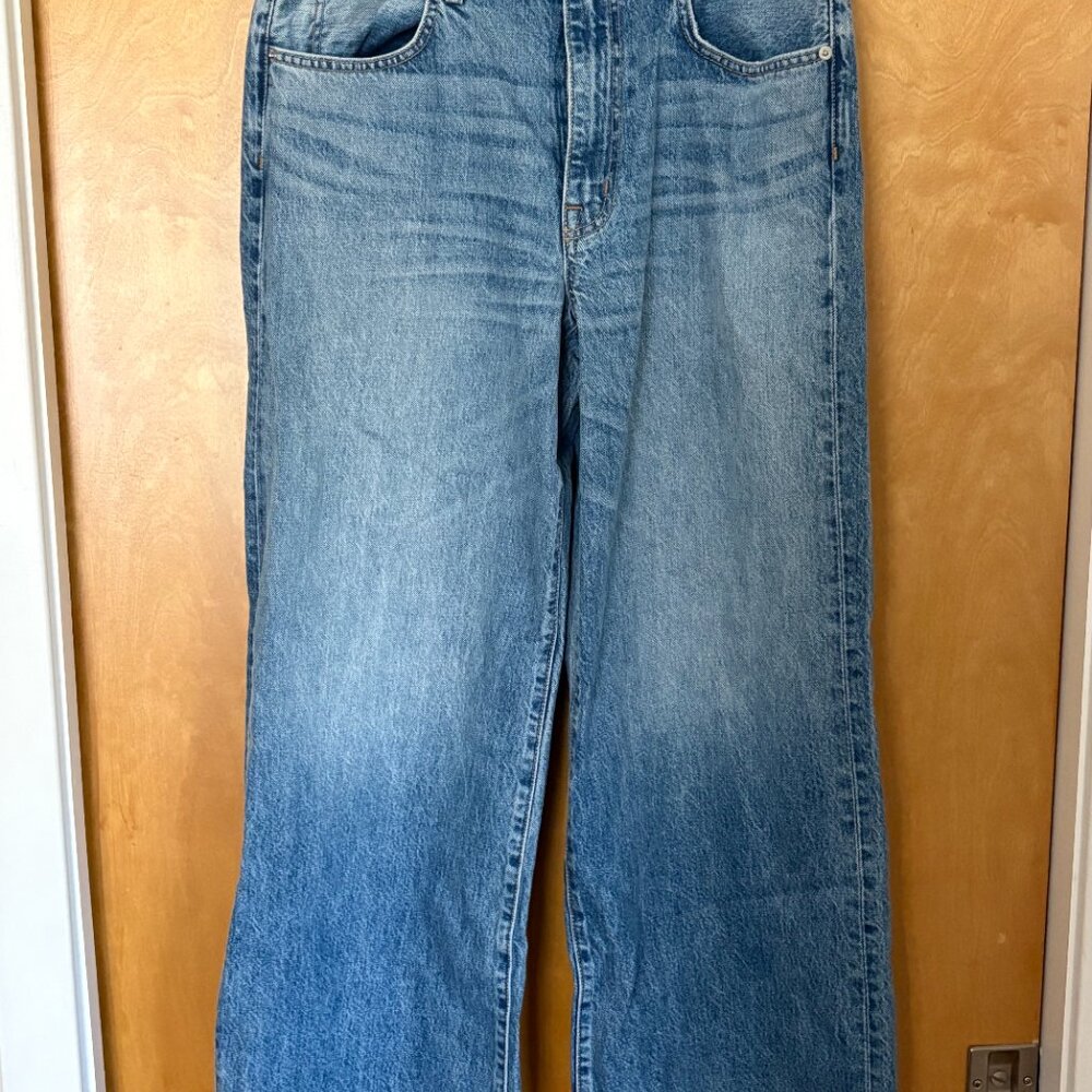 SLVRLAKE Demin Jeans - Selena Wide Leg - Wildest Dreams - Picture 3 of 9